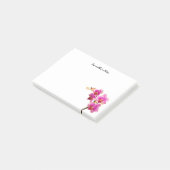 Paarse Orchidee Post-it Notities Post-it® Notes (Schuin)