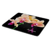Paarse Orchidee Snijplank (Hoek)