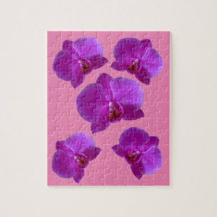 PAARSE ORCHIDS JIGSAW PUZZLE LEGPUZZEL