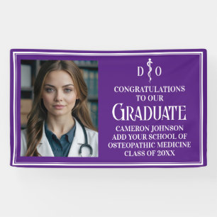 Paarse Osteopathische Medische School Graduation P Spandoek