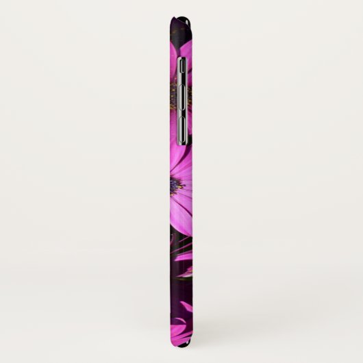 Paarse Osteospermbloemen Case-Mate iPhone Case (Achterkant/links)