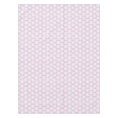 Paarse ovale strepen tafelkleed (Voorkant)