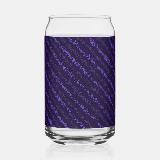 Paarse Overreding  Blikvorm Glas (Voorkant)