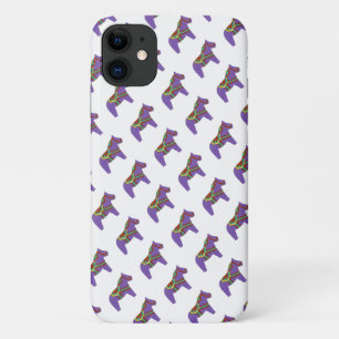 Paarse paard iPhone Case
