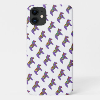 Paarse paard iPhone Case