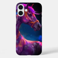 Paarse Paard Telefoon Case