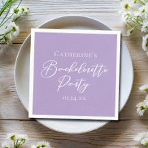 Paarse Paarse Bachelorette-feest Persoonlijk