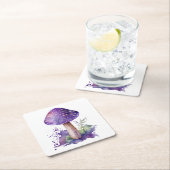 Paarse paddenstoel Onderzetter (Insitu)