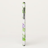 Paarse Pansy Waterverf iPhone / iPad case (Achterkant/links)