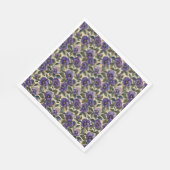 Paarse panty papier servetten party servies (Hoek)