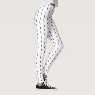 Paarse paprika's leggings