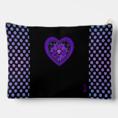 Paarse paraplu & harten .7 etui (Achterkant)