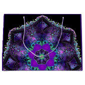 Paarse paraplu & harten .7 groot cadeauzakje (Voorkant)