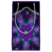 Paarse paraplu & harten .7 klein cadeauzakje (Voorkant)