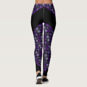 paarse paraplu & harten.7 Leggings (Achterkant)