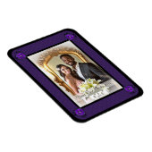 Paarse paraplu & harten .7 magneet (Rechterzijde)