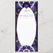 Paarse paraplu & harten .7 menu (Voorkant)