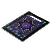 Paarse paraplu & harten .7 notitieboek (Linkerzijde)