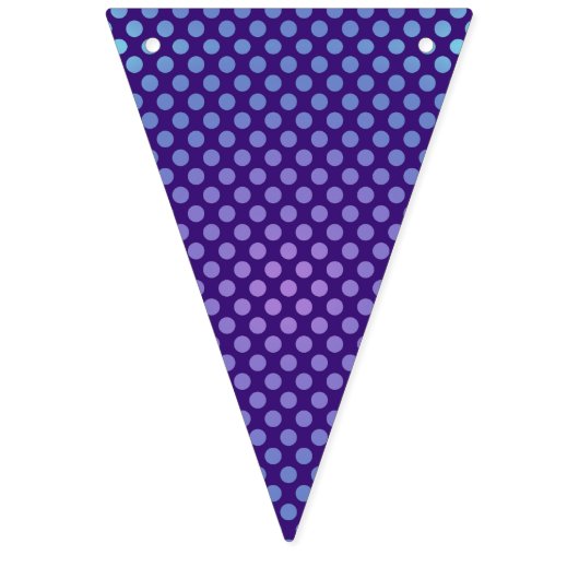 Paarse paraplu & harten .7 vlaggetjes (Eerste vlag)