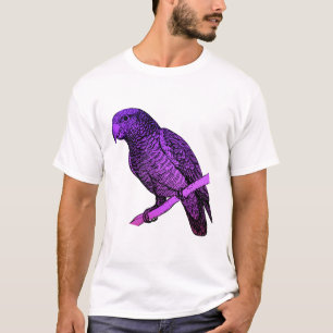 Paarse Parrot T-shirt