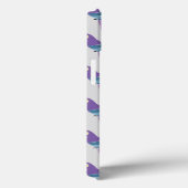 Paarse parrots Case-Mate iPhone case (Achterkant / Rechts)