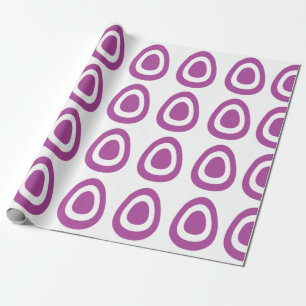 Paarse Pasen Eieren Cadeaupapier