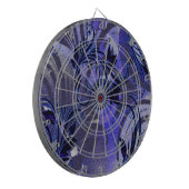 Paarse Passie Dartbord (Voorkant Links)