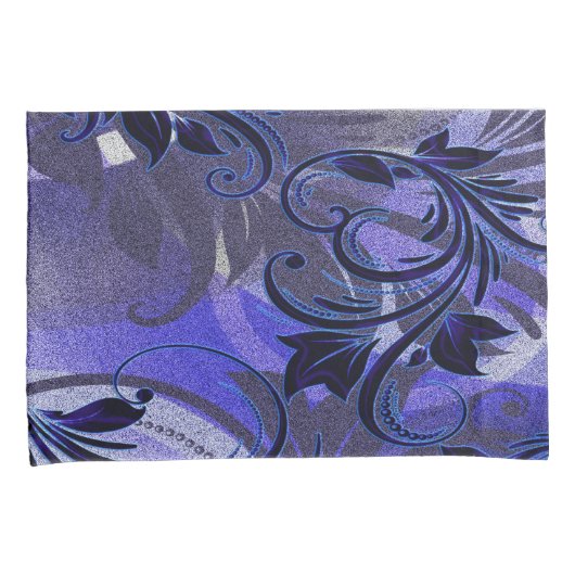 Paarse Passie Kussensloop (Voorkant-Rechts)