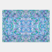 Paarse Passion Abstract inpakpapier Vel (Voorkant 3)