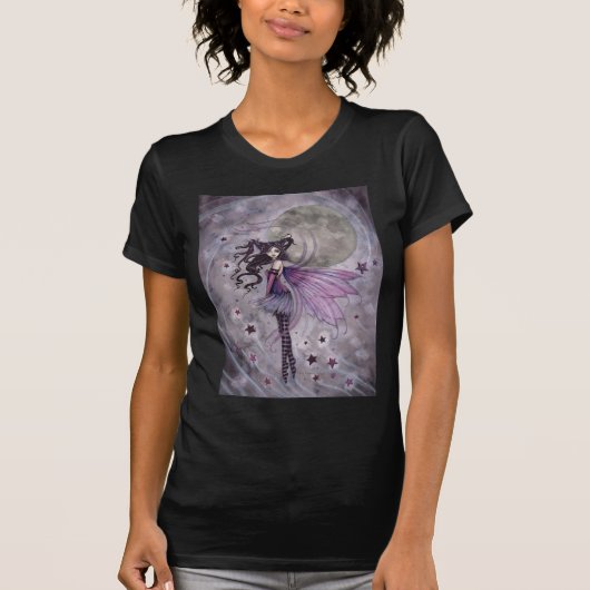 Paarse Passion Fairy T-Shirt (Voorkant)