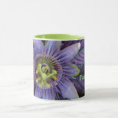 Paarse Passion Flower Blossom  Mok (Midden)