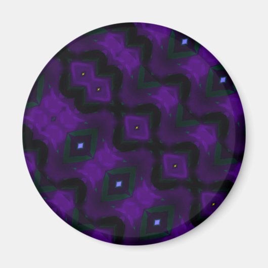 Paarse Passion Magnet Magneet (Voorkant)