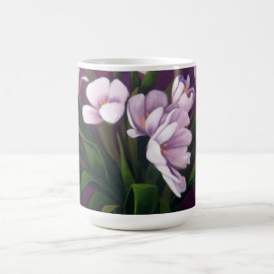 Paarse Passion Tulips Coffee Cup Koffiemok