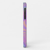 Paarse pasta-kruis Case-Mate iPhone case (Achterkant/links)