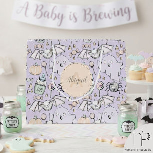 Paarse Pastel Baby Halloween Grote Cadeautas
