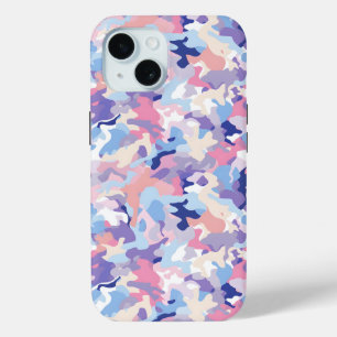 Paarse pastel camouflage