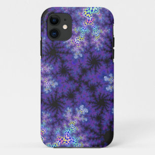 Paarse Pastel Spikkel iPhone 11 Hoesje