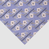  Paarse & Pastelrozen Maatwerk  Tissuepapier (Detail)