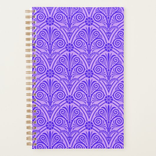 Paarse patroon planner (Voorkant)