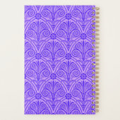 Paarse patroon planner (Achterkant)