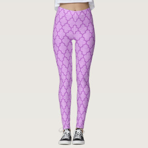 Paarse Pattern Halloween Leggings