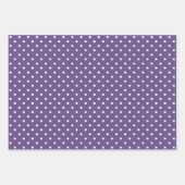 Paarse Patterns Wrapping Paper Sheet Set (Voorkant 2)