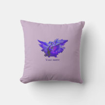 Paarse PEACE Polyester Cushion
