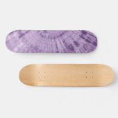 Paarse Peace Tie Dye Skateboard (Horizontaal)