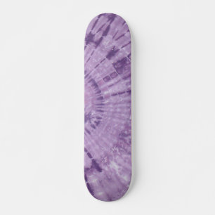 Paarse Peace Tie Dye Skateboard