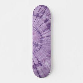 Paarse Peace Tie Dye Skateboard