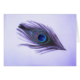 Paarse Peacock-doether
