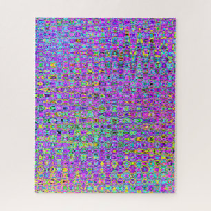 Paarse Peacock Legpuzzel