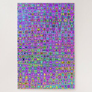 Paarse Peacock Legpuzzel