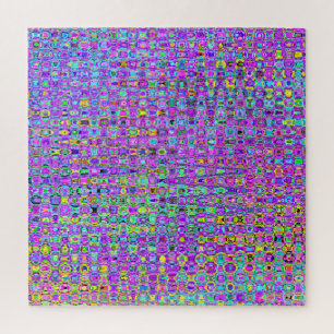 Paarse Peacock Legpuzzel